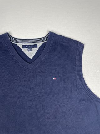 Tommy Hilfiger Knit Vest V-Neck Classic Logo