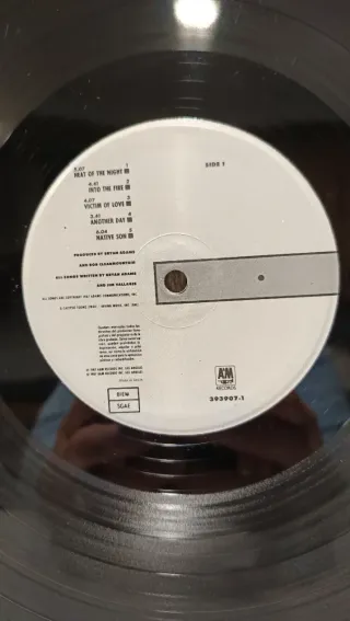 Vinilo Bryan Adams - Into The Fire (1987)Original