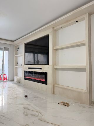 Decoración de plador y escayola