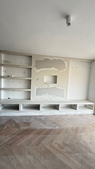 Decoración de plador y escayola