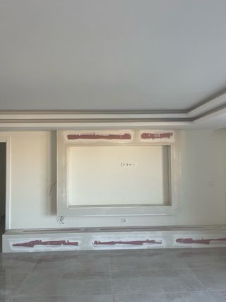 Decoración de plador y escayola