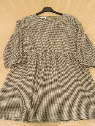 Vestido Zara cuadros vichy