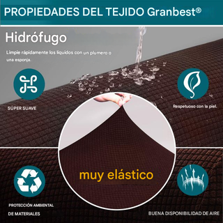 Funda de Sofá Impermeable Elástica 2 plazas