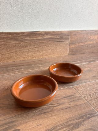 Set 2 cazuelas barro