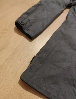 Chubasquero Parka Jack Wolfskin Gris