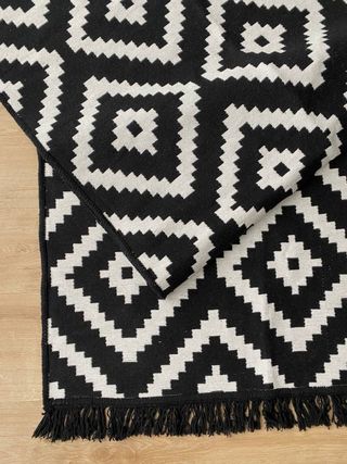 Alfombra Kilim Algodón Étnica 160x230 cm