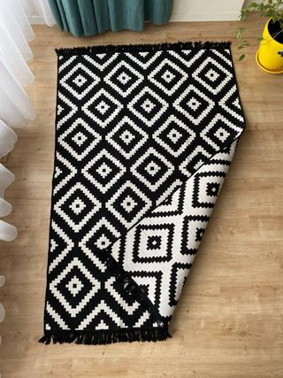 Alfombra Kilim Algodón Étnica 160x230 cm