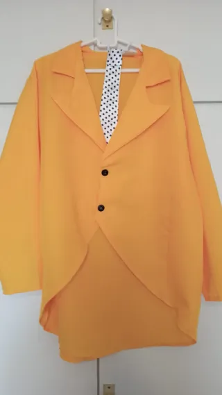 Disfraz Gangster La Máscara Amarillo Talla L