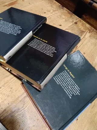 Tres libros de Agatha Christie
