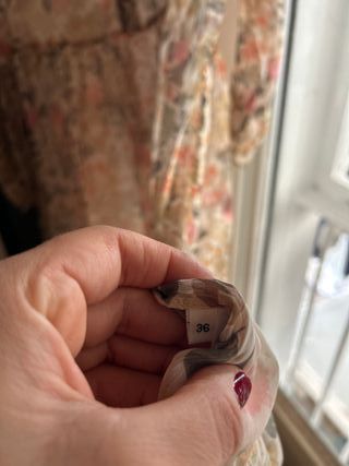 Abito lungo floreale Celine