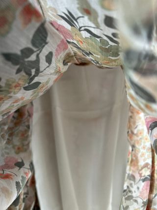 Abito lungo floreale Celine