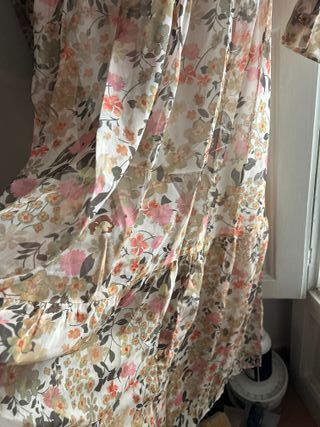 Abito lungo floreale Celine