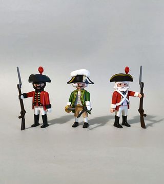 Playmobil 3 Soldados Época