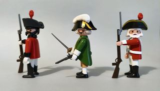 Playmobil 3 Soldados Época
