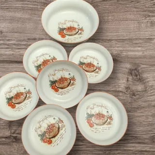 Set 6 Piatti + Ciotola Grande Spaghetti