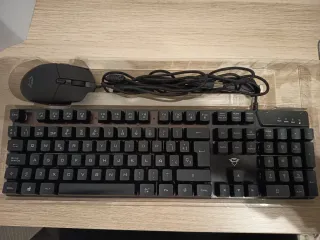 Teclado y Ratón Gaming RGB GTX TRUST