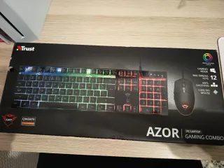 Teclado y Ratón Gaming RGB GTX TRUST
