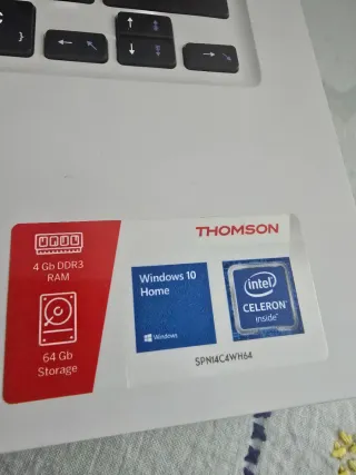 Ordenador Thomson Blanco Poco Uso