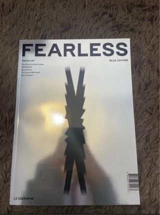 Le Sserafim Fearless Blue Chypre Ver. Kpop Album