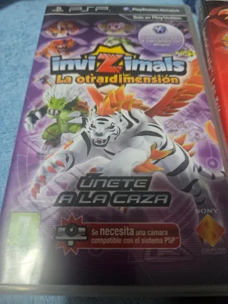 PSP 3000 Azul Plata + 4 Juegos