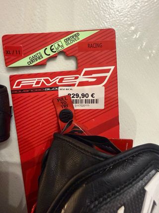 Guantes FIVE RFX Talla XL-11
