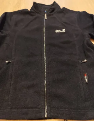 Forro polar Jack Wolfskin negro mujer