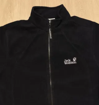 Forro polar Jack Wolfskin negro mujer