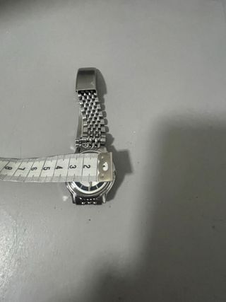 Reloj Seiko Automático Plata y Blanco