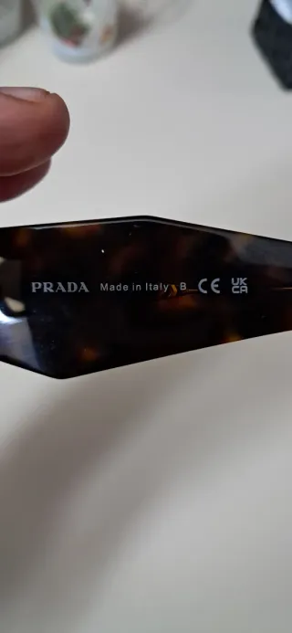 Occhiali da sole Prada tartaruga celluloide