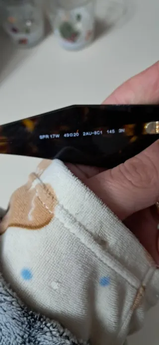 Occhiali da sole Prada tartaruga celluloide