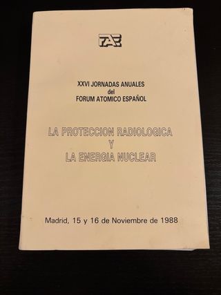 Libro: Protección radiologica y la energía nuclear