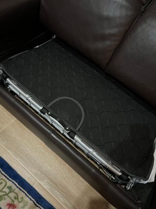 Sofá Cama Chaise Longue Piel Natuzzi
