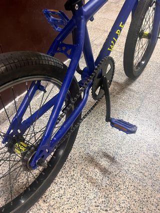 Bicicleta BMX blu