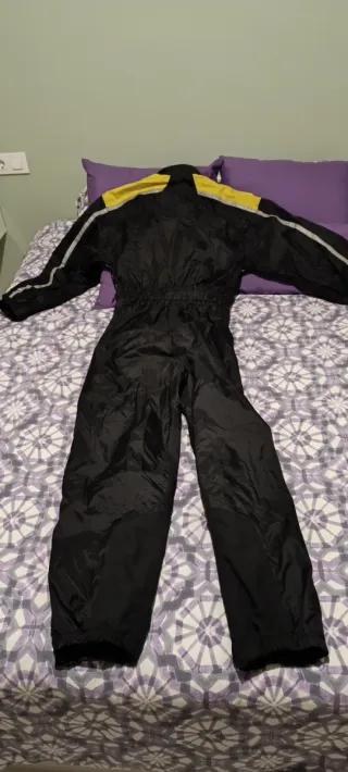 Traje de Agua Moto BMW Negro/Amarillo talla M