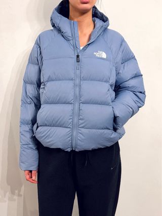 The North Face plumífero azul perla ultralight