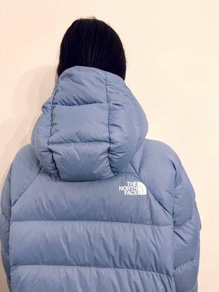 The North Face plumífero azul perla ultralight