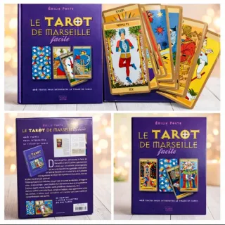 Tarot de Marsella: Libro y Cartas