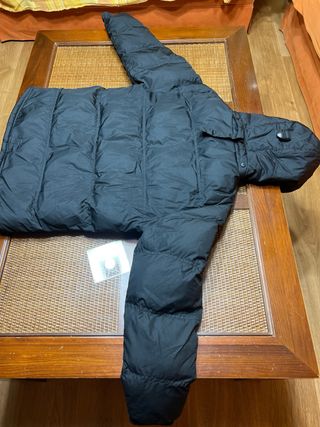 Abrigo Plumas Nike Negro Talla S