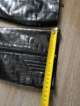 Stivali neri coccodrillo tacco alto tg 36