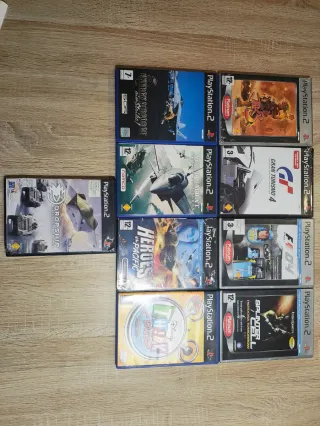 Colección Juegos PS2: Acción, Carreras, Simulación
