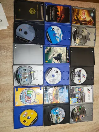 Colección Juegos PS2: Acción, Carreras, Simulación