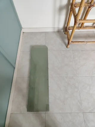 Estantería de mimbre