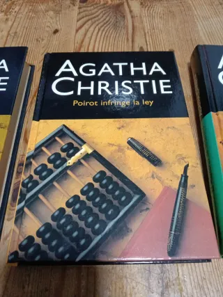 Tres libros de Agatha Christie