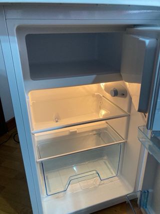 Nevera pequeña FrigeluX blanca