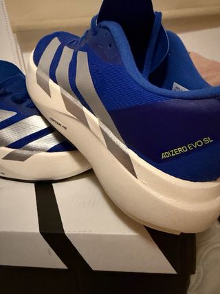 Adidas Adizero Evo SL Zapatillas Azul/Plata