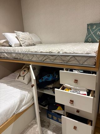 Cama nido con cajones