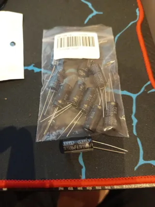 Condensadores electrolíticos 10uds 3300uf 6.3v