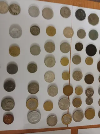 Lote de monedas antiguas