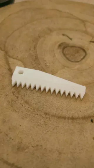 Peine para parafina de surf