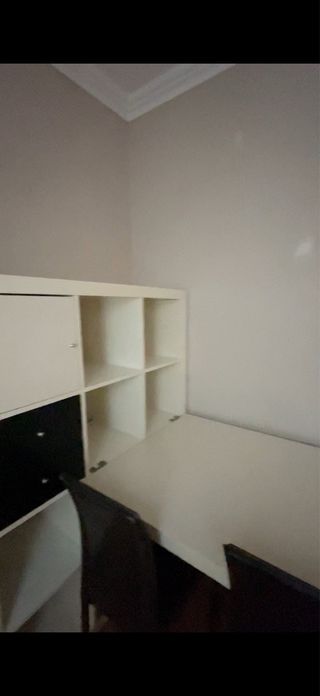 Estantería Kallax Ikea con Escritorio.